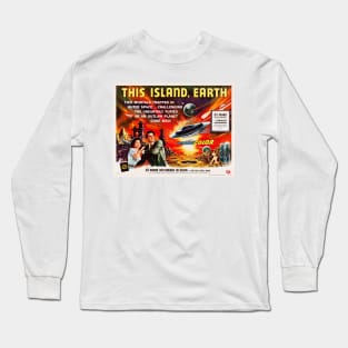 THIS ISLAND, EARTH 1955 Sci Fi Classic Cinema Vintage Movie Long Sleeve T-Shirt